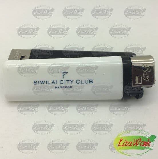 สกรีนไฟแช็ค SIWILAI CITY CLUB