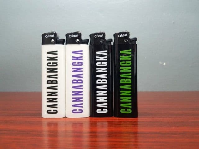 สกรีนไฟแช็ค CANNABANGKA