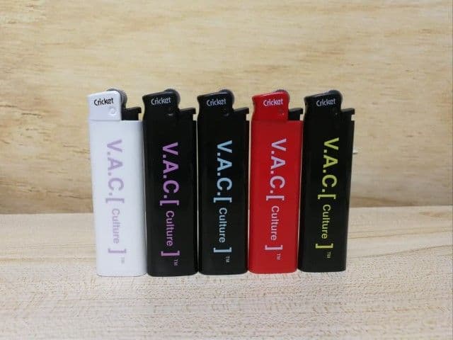 สกรีนไฟแช็ค โลโก้ V.A.C.