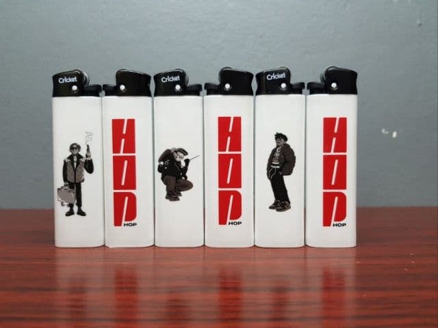 สกรีนไฟแช็ค HOPHOP