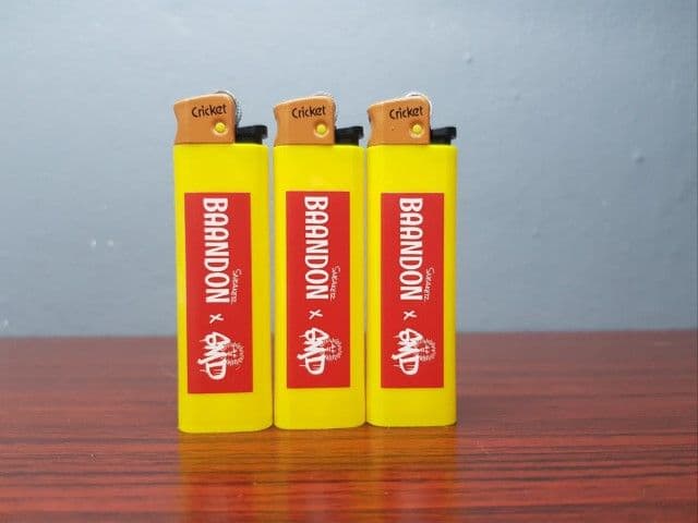 สกรีนไฟแช็ค BAANDON x SMD