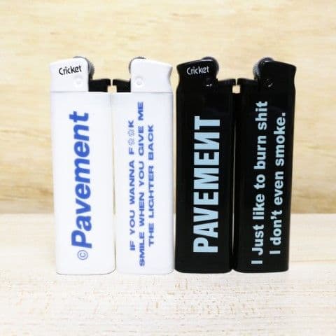 สกรีนไฟแช็คโลโก้ PAVEMENT