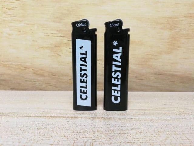 สกรีนไฟแช็ค โลโก้ CELESTIAL